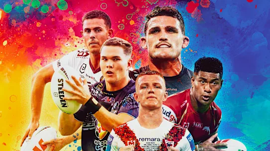 Comment Nathan Cleary a influencé les Generation Next No. 7, dont (de gauche à droite) Joey Walsh, Zane Harrison, Kade Reed et Isaiya Katoa
