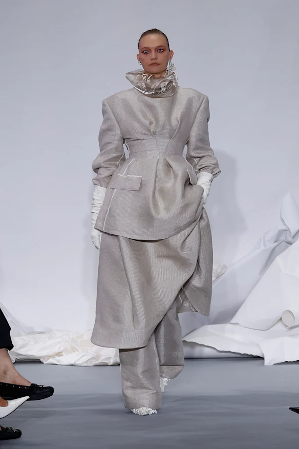 Gemma Ward au défilé Maticevski au Collider à Sydney pour la Fashion Week australienne.