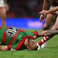 NSW Origin espère dans le doute après que la star ait boité lors de la défaite des Rabbitohs au Magic Round contre les Dolphins