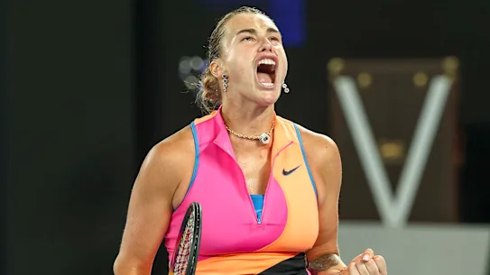 Aryna Sabalenka est sortie en tête face à la poussée des joueurs.