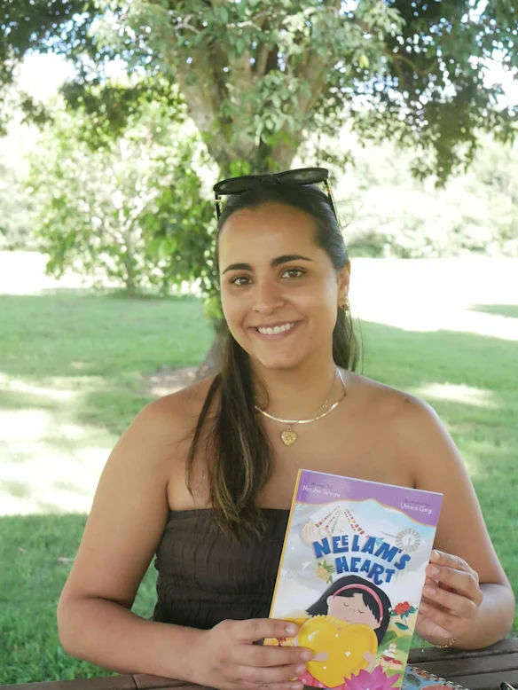 Mon livre pour enfants auto-publié Neelam's Heart vise à résumer mon expérience d'enfance métisse.
