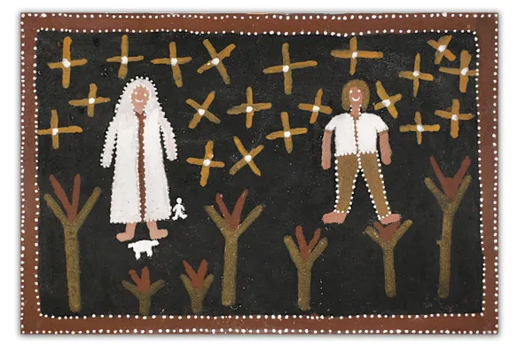 Mary et Joseph de Queenie McKenzie, 1997. 