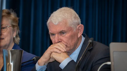 Sous pression : le président de CSL, Brian McNamee.