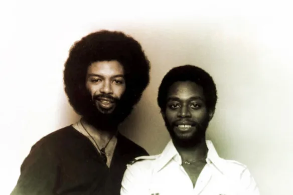 Gil Scott-Heron (à gauche) et Brian Jackson.
