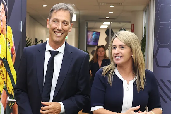 Martin Kugeler et Heather Garriock.