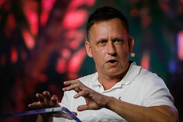 Le capital-risqueur milliardaire Peter Thiel, l'un des premiers investisseurs dans PayPal et la crypto-monnaie, est l'un des bailleurs de fonds des Enhanced Games, aux côtés de Donald Trump Jnr.