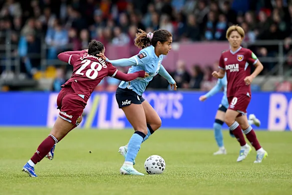 Mary Fowler revient fraîchement sortie de la victoire de Manchester City au titre WSL, confirmée après la défaite de West Ham ce week-end.