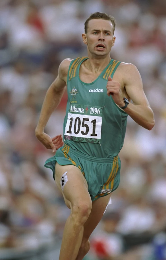 Mark Ladbrook concourait pour l'Australie dans les séries éliminatoires du 400 m aux Jeux olympiques d'Atlanta de 1996. 