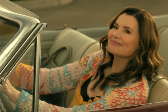   Geena Davis dans le rôle de Renée dans Les arrondissements.