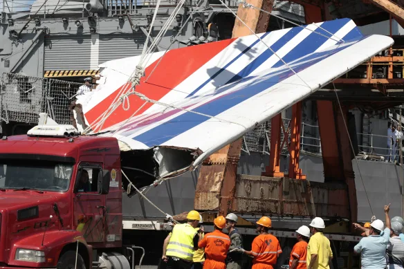 Des centaines de personnes sont mortes lorsqu'un Airbus A330 a plongé dans l'Atlantique en 2009 lors d'une tempête équatoriale.