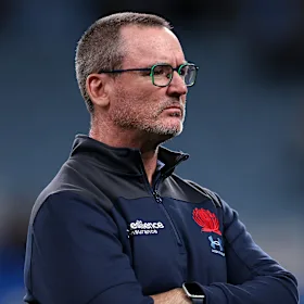 L'entraîneur-chef des Waratahs, Dan McKellar, plus tôt ce mois-ci.