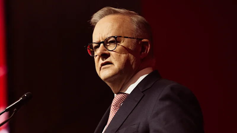 Anthony Albanese défend les modifications de l'endettement négatif, des gains en capital et de l'impôt sur les fiducies lors de la conférence travailliste de Victoria