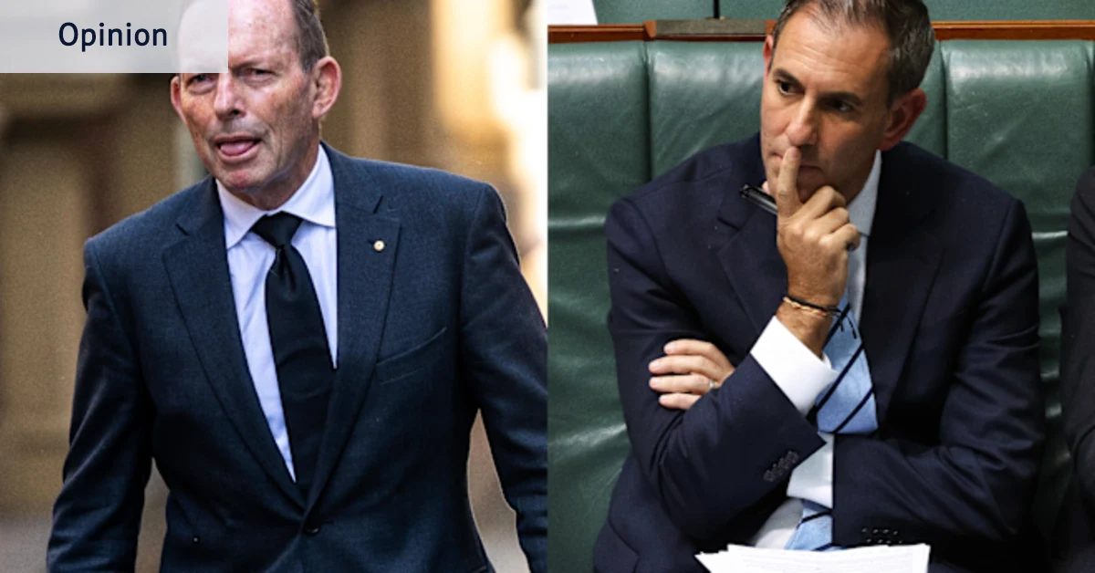 Tony Abbott et Jim Chalmers, un couple improbable de sauveurs