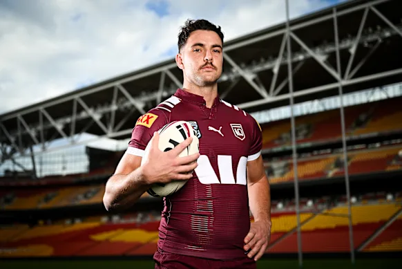 Trent Loiero, dont la sélection des Maroons a fait sensation sur les réseaux sociaux.