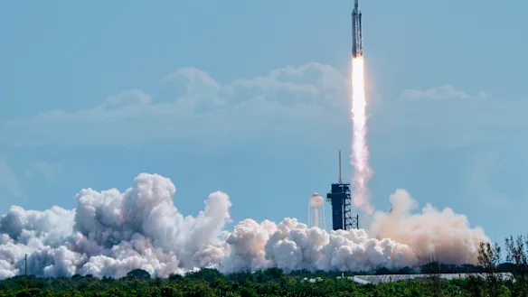 Une fusée SpaceX a décollé en Floride le mois dernier.