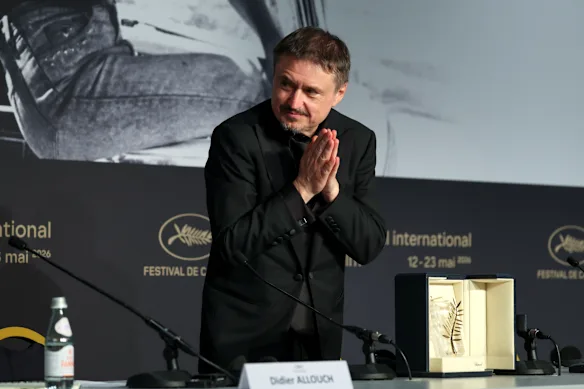 Cristian Mungiu reconnaît le prix samedi soir.  