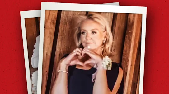 Bridget McKenzie au mariage de son fils en Tasmanie.