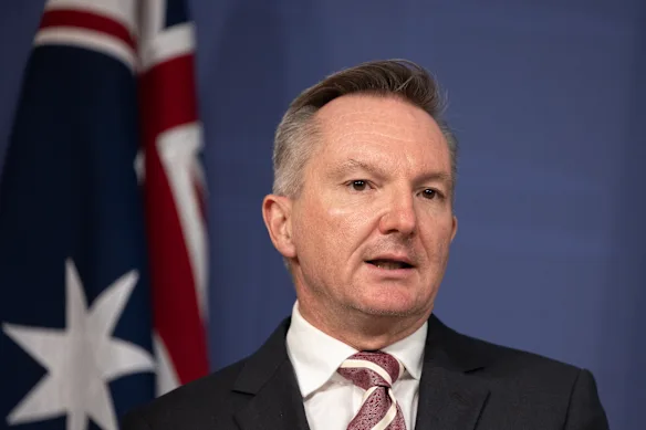 Le ministre de l'Énergie, Chris Bowen, a salué cette annonce. 