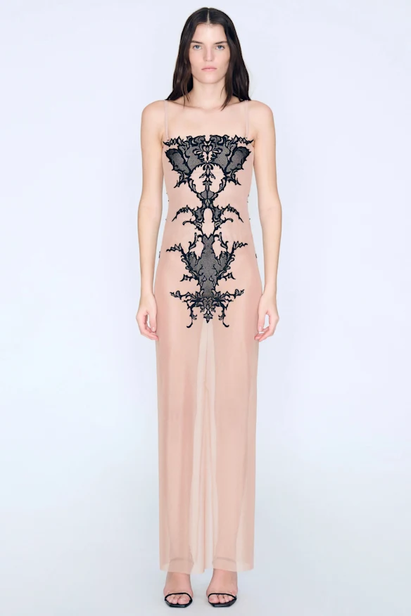 La robe corset en dentelle Wing de Dion Lee pour Haelo.
