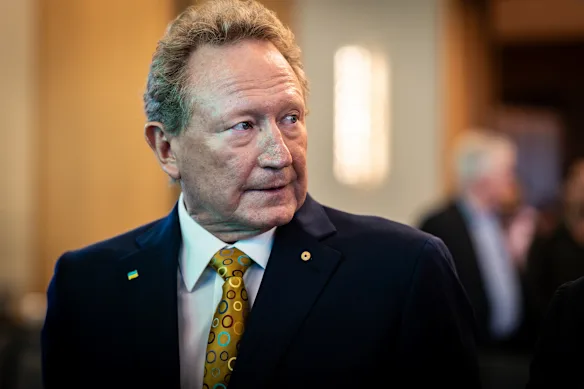 Andrew Forrest, fondateur de Minderoo.