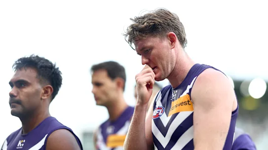Nathan O'Driscoll, docker de Fremantle, espère qu'en partageant ses propres expériences, cela rassurera les autres sur le fait qu'il y a des gens là pour aider.