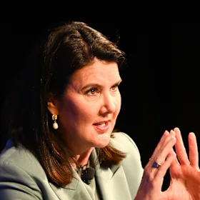 La chef adjointe de l'opposition fédérale, Jane Hume.