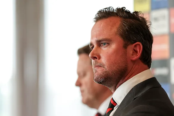 Andrew Welsh s'est adressé aux médias mardi. Il a montré sa capacité à prendre des décisions décisives au cours de son mandat relativement court en tant que président du club. 