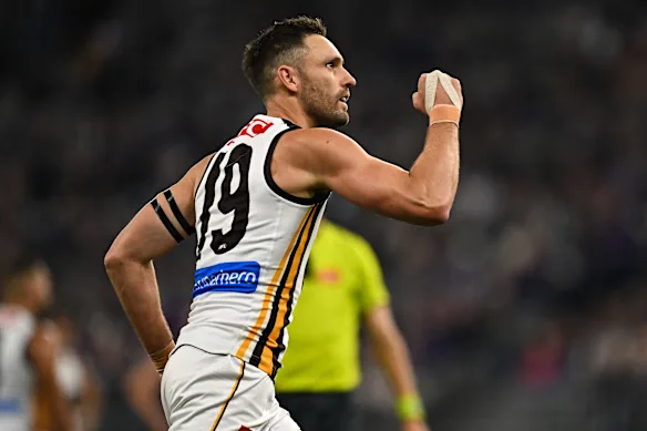 Les six buts de Jack Gunston n'ont pas pu priver Fremantle d'une huitième victoire consécutive.