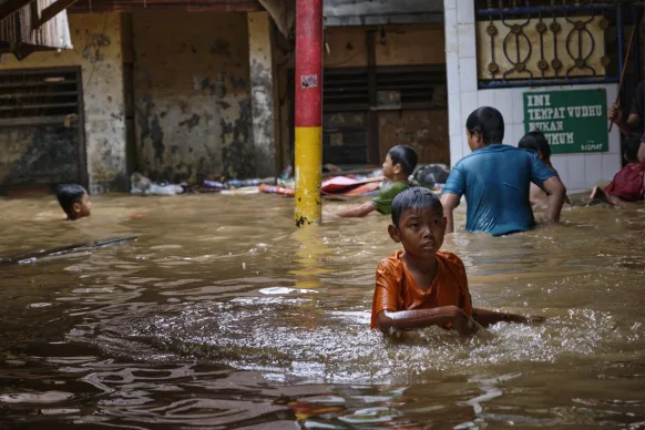 L’Indonésie est confrontée à de multiples risques liés au changement climatique.