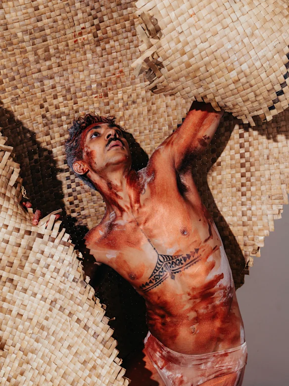 Daniel Mateo, danseur et co-chorégraphe des Brown Boys pour la prochaine production de Bangarra de Sheltering.