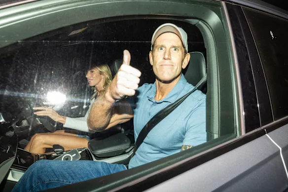 Roberts-Smith quitte la prison de Silverwater après avoir été libéré sous caution le mois dernier.