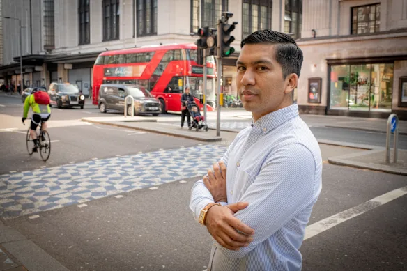 Aron D'Souza est actuellement basé à Londres, mais déménage à New York suite à un investissement de Donald Trump jnr dans son événement Enhanced Games.