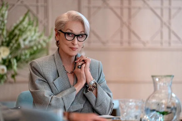 Meryl Streep ou Anna Wintour ? C'est à deviner.