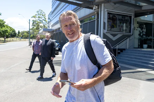 L'entraîneur du Melbourne Storm, Craig Bellamy, à Sydney en décembre.