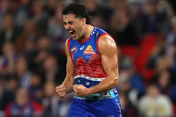 Pompé : Joel Freijah des Bulldogs.