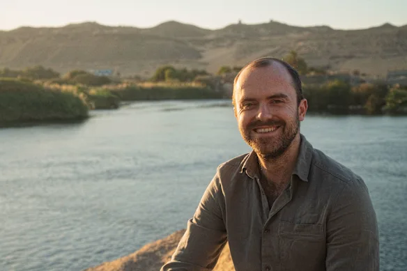 L'historien et podcasteur Tristan Hughes.