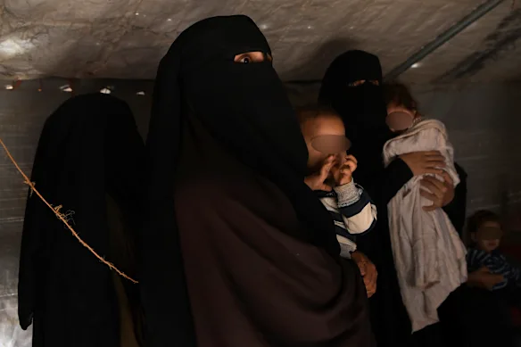 Zahra Ahmed, membre de la cohorte, et son fils Ibrahim en 2019. 
