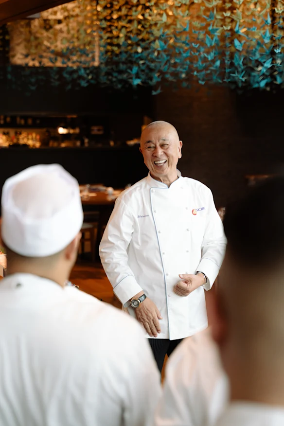 Nobu Matsuhisa a cuisiné pour tout le monde, de la princesse Diana à Cindy Crawford.