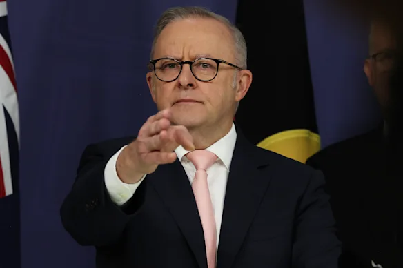 Premier ministre Anthony Albanese.
