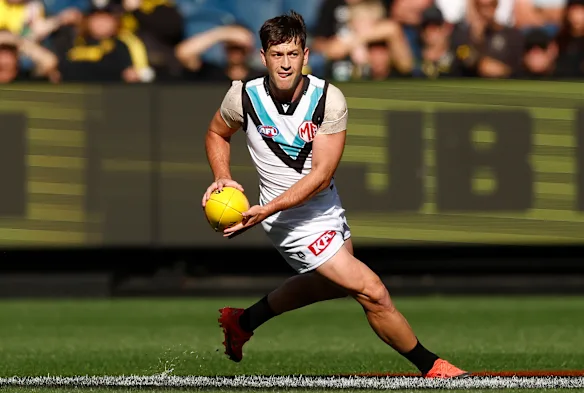 La star de Port Adelaide, Zak Butters, a peut-être déjà fait un appel sur son avenir.