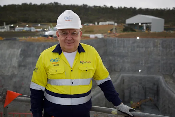Dennis Barnes, directeur général de Snowy Hydro.