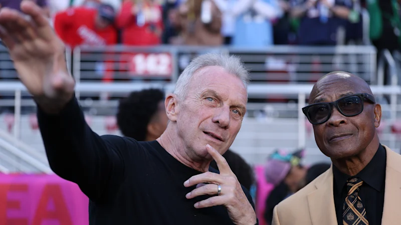 Les fans des 49ers de San Francisco vont peindre Melbourne en rouge en septembre pour leur affrontement avec les Rams de Los Angeles, et Joe Montana sera là lors du week-end de demi-finale de l'AFL.