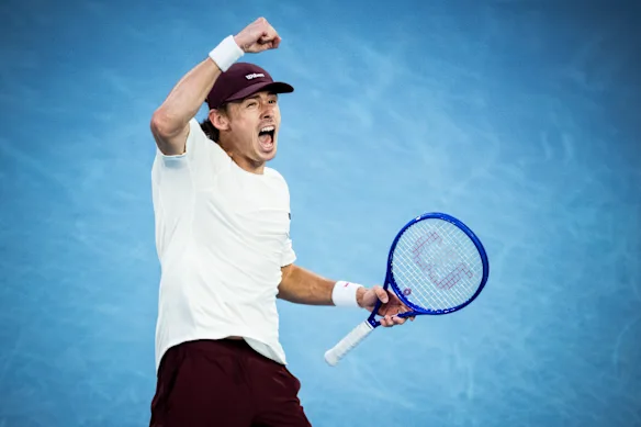 Alex de Minaur est le relayeur du tennis australien.