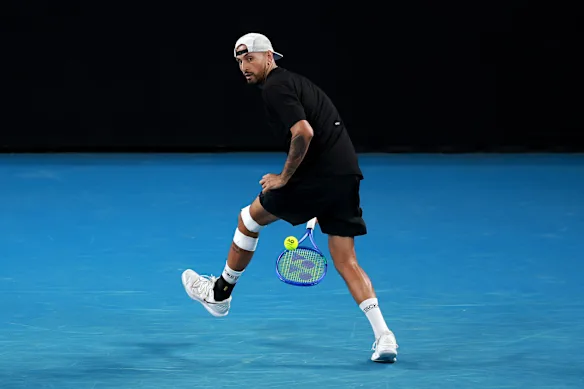 Nick Kyrgios est l'un des trois Australiens à avoir atteint les quarts de finale d'un Grand Chelem au cours de la dernière décennie.