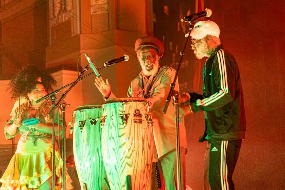 Les Congos, légendes du reggae jamaïcain.