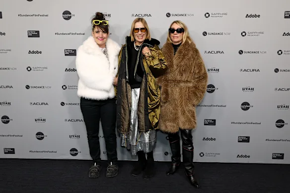 Grrrl power : Kathleen Hanna, Tamra Davis et Kim Gordon à la première de The Best Summer à Sundance en janvier.