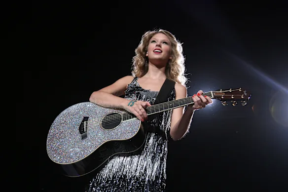Taylor Swift s'est produite au Madison Square Garden en 2009 pour sa tournée Fearless.
