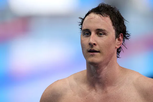 Le nageur australien Cam McEvoy. 