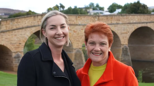 La fille de Pauline Hanson, Lee, est en lice pour une place au Sénat pour One Nation en Tasmanie.