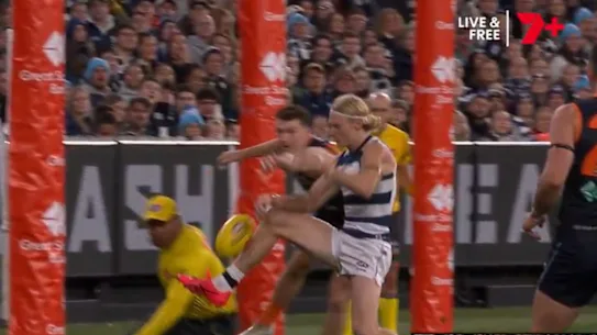 Greg Swann dit que l'ARC a manqué de temps pour accorder ce but à Ollie Dempsey.